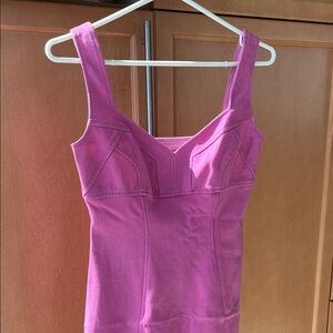 Diane Von Furstenberg Vibrant Pink Dress